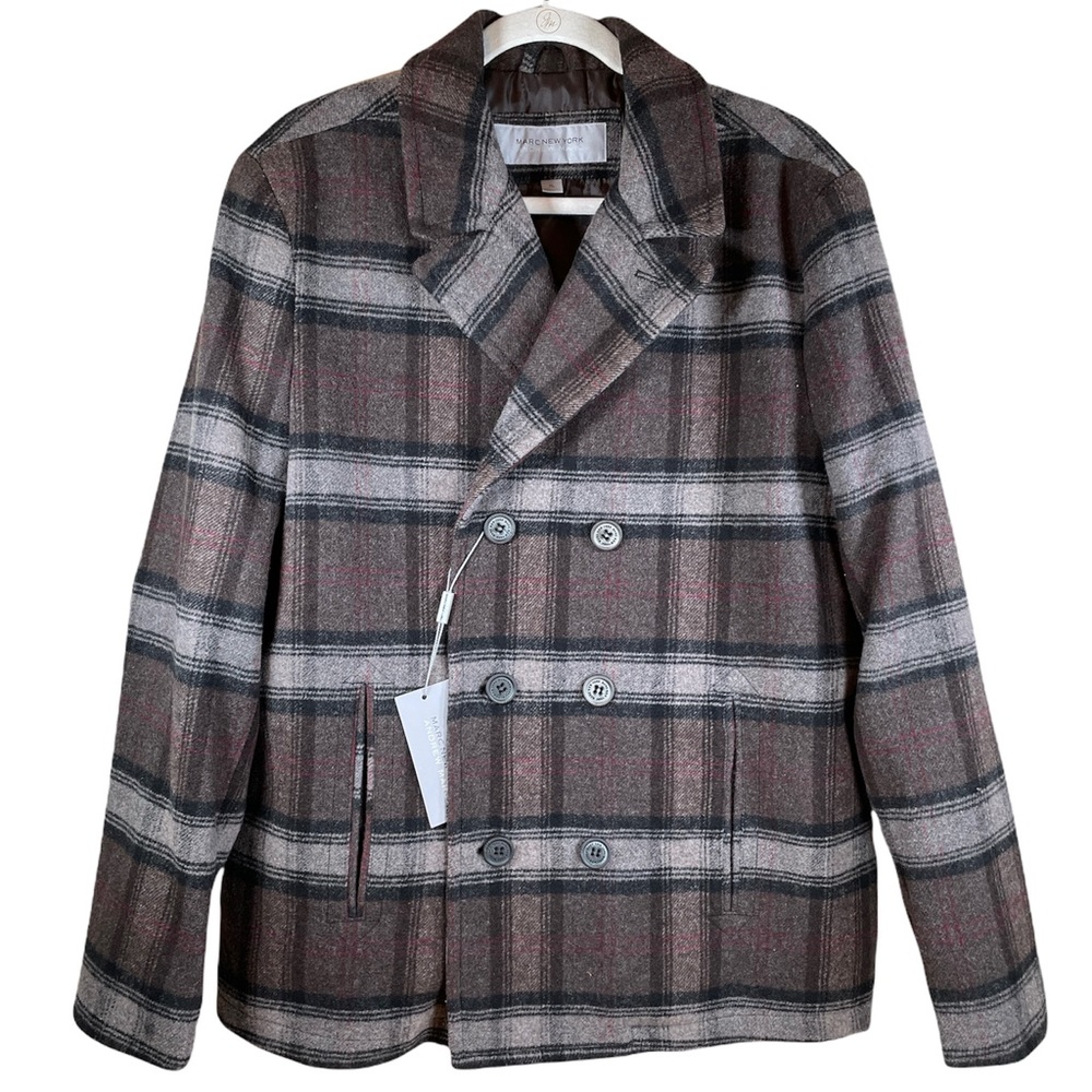 Marc New York Wool Blend Peacoat Men's XL